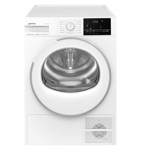 Smeg DN83SE asciugatrice Libera installazione Caricamento frontale 8 kg A+++ Bianco