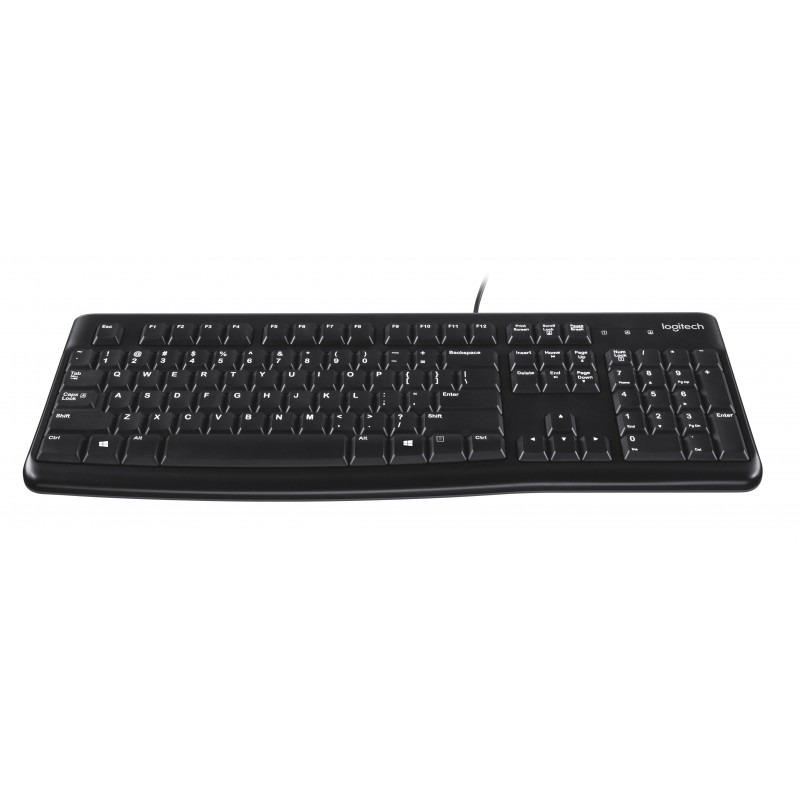 Logitech Keyboard K120 for Business clavier USB QWERTY US International Noir