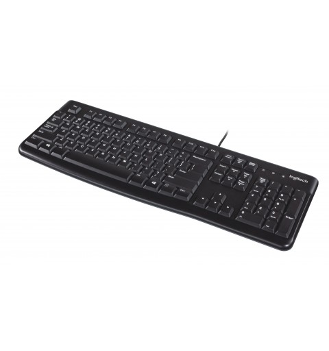 Logitech Keyboard K120 for Business tastiera USB QWERTY US International Nero