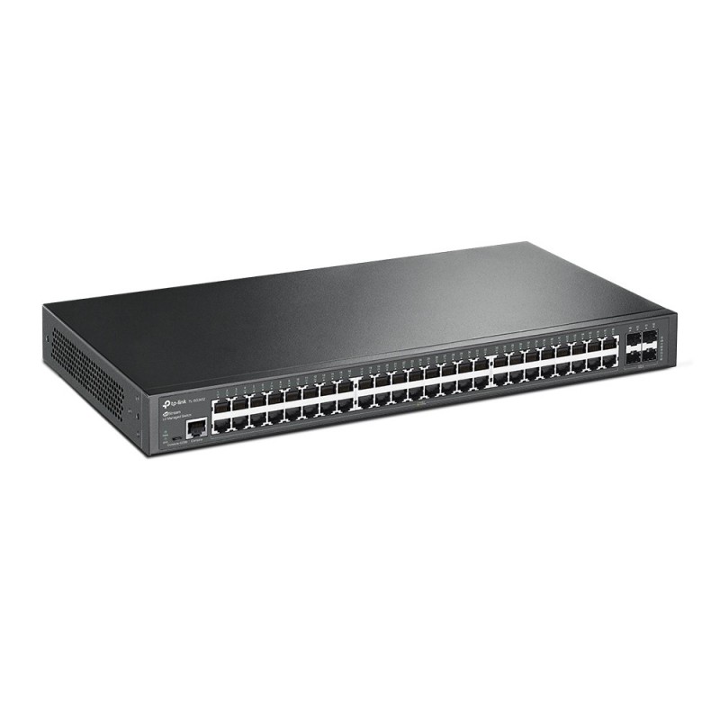TP-Link TL-SG3452 switch di rete Gestito L2 L3 Gigabit Ethernet (10 100 1000) 1U Nero