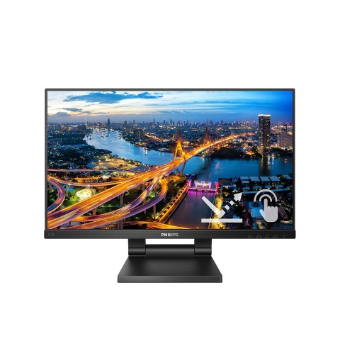 Philips B Line 222B1TC 00 Monitor PC 54,6 cm (21.5") 1920 x 1080 Pixel Full HD LED Touch screen Nero