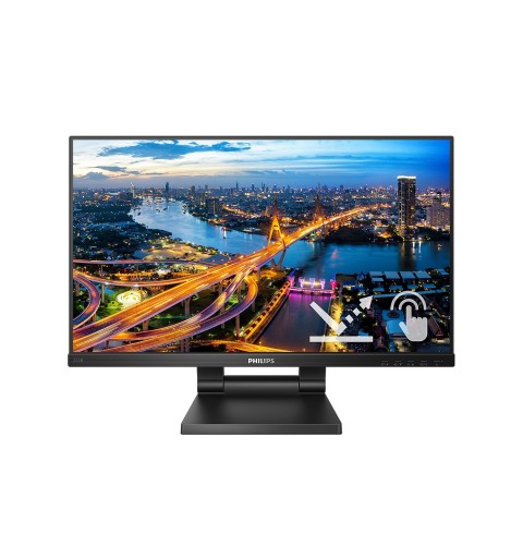 Philips B Line 222B1TC 00 pantalla para PC 54,6 cm (21.5") 1920 x 1080 Pixeles Full HD LED Pantalla táctil Negro