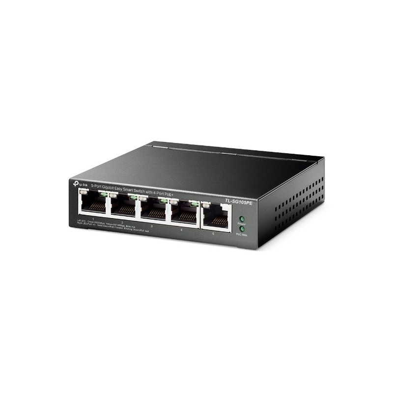 TP-Link 5-Port Gigabit Easy Smart PoE Switch with 4-Port PoE+