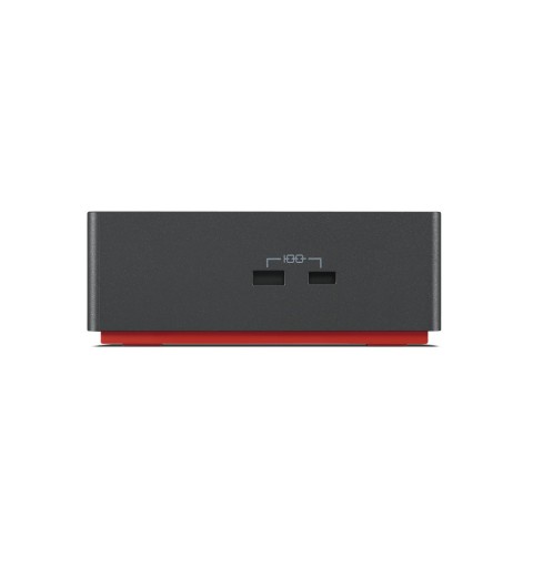 Lenovo 40B00300EU replicatore di porte e docking station per laptop Cablato Thunderbolt 4 Nero, Rosso