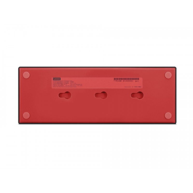 Lenovo 40B00300EU replicatore di porte e docking station per laptop Cablato Thunderbolt 4 Nero, Rosso