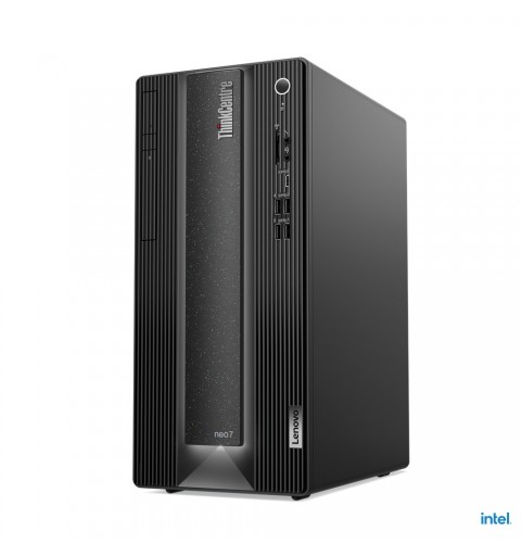 Lenovo ThinkCentre neo 70t Tower Intel® Core™ i7 i7-12700 16 GB DDR5-SDRAM 1 TB SSD Windows 11 Pro PC Black