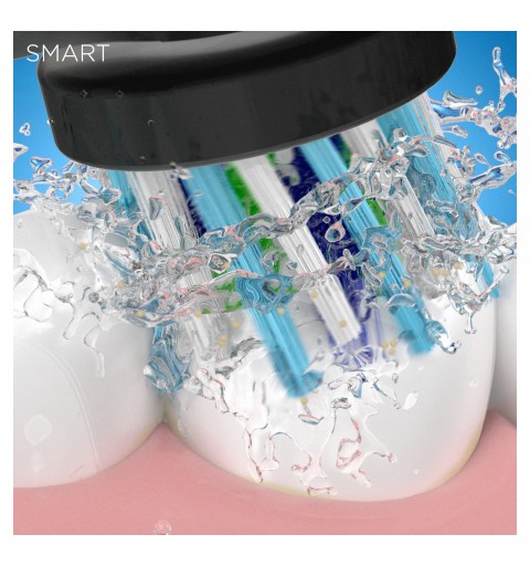 Oral-B SmartSeries 80314735 spazzolino elettrico Adulto Spazzolino rotante-oscillante Nero, Bianco