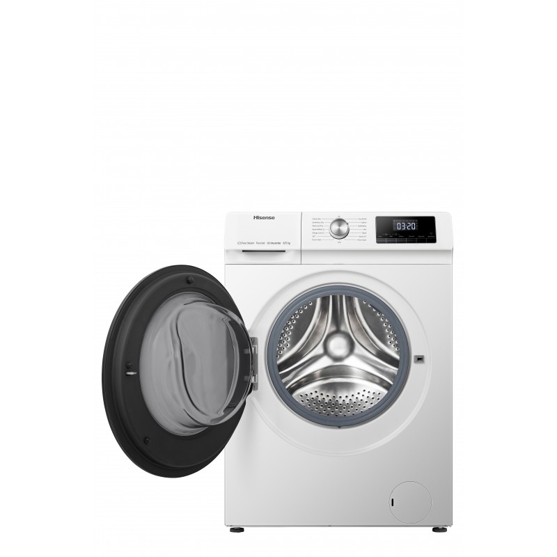 Hisense WDQA8014EVJM lavadora-secadora Independiente Carga frontal Blanco D