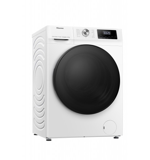 Hisense WDQA8014EVJM lavasciuga Libera installazione Caricamento frontale Bianco D