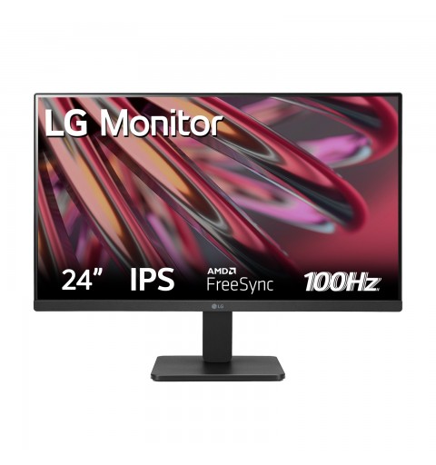 LG 24MR400-B.AEUQ computer monitor 60.5 cm (23.8") 1920 x 1080 pixels Full HD LED Black