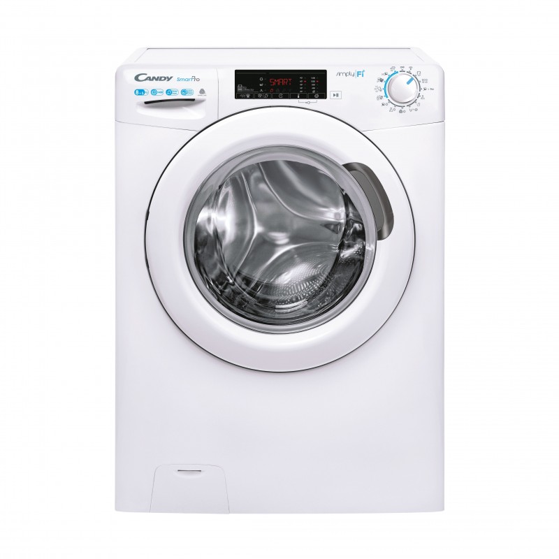 Candy Smart Pro CSOW 4855TW4 1-S lavadora-secadora Independiente Carga frontal Blanco E