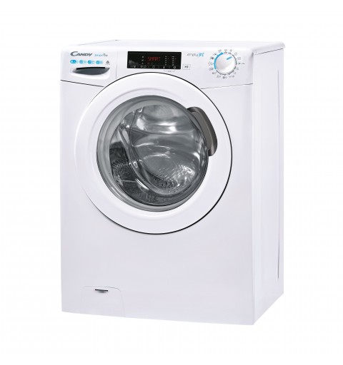 Candy Smart Pro CSOW 4855TW4 1-S lavasciuga Libera installazione Caricamento frontale Bianco E