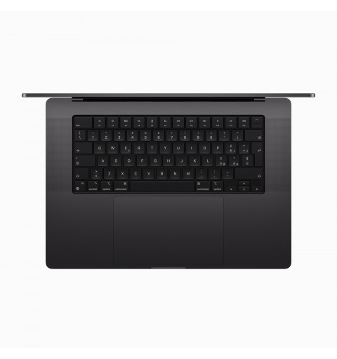 Apple MacBook Pro 16'' M3 Pro chip con 12‑core CPU e 18‑core GPU, 36GB, 512GB SSD - Nero Siderale