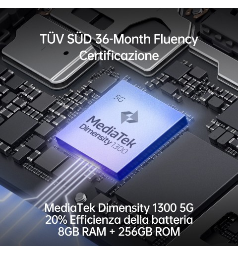 OPPO Reno 8 5G 16,3 cm (6.4") Dual-SIM Android 12 USB Typ-C 8 GB 256 GB 4500 mAh Schwarz