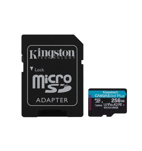 Kingston Technology Canvas Go! Plus 256 GB SD UHS-I Classe 10