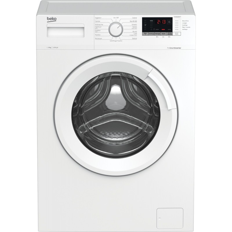 Beko WUX81282WI IT lavatrice Caricamento frontale 8 kg 1200 Giri min Bianco