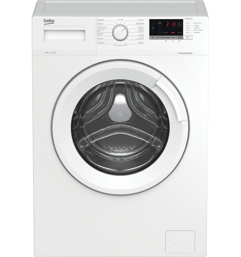 Beko WUX81282WI IT machine à laver Charge avant 8 kg 1200 tr min Blanc