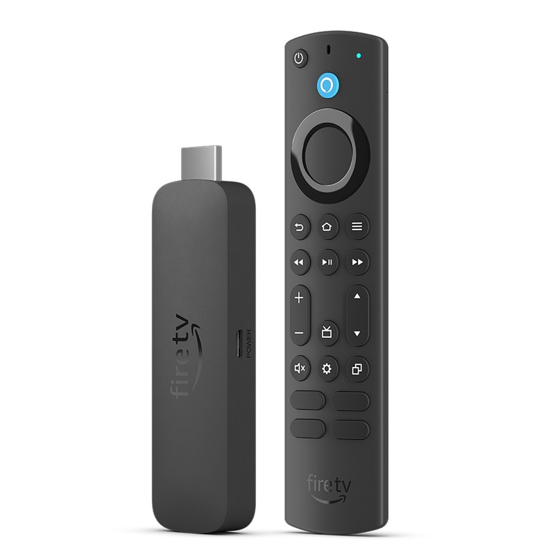 Amazon Nuovo Fire TV Stick 4K di | Dispositivo per lo streaming con supporto per Wi-Fi 6E e modalità ambiente