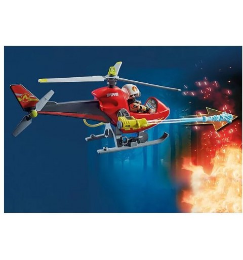 Playmobil City Action Fire Rescue Helicopter