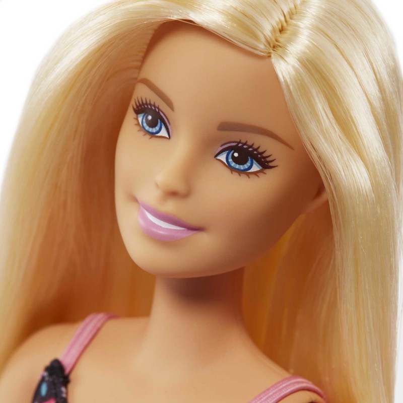 Mattel Games Barbie- Bambola, Supermercato, Carrello Funzionante e Tanti Accessori, FRP01