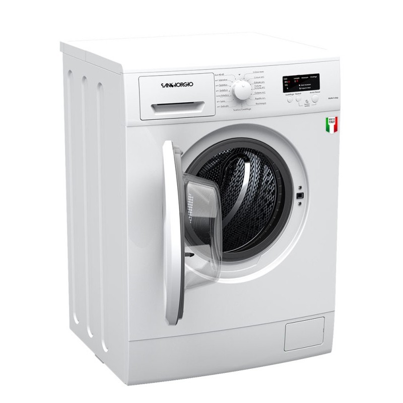 SanGiorgio 8033675154138 lavadora Carga frontal 6 kg 1400 RPM Blanco