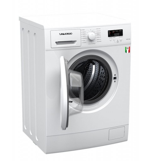 SanGiorgio 8033675154138 lavadora Carga frontal 6 kg 1400 RPM Blanco