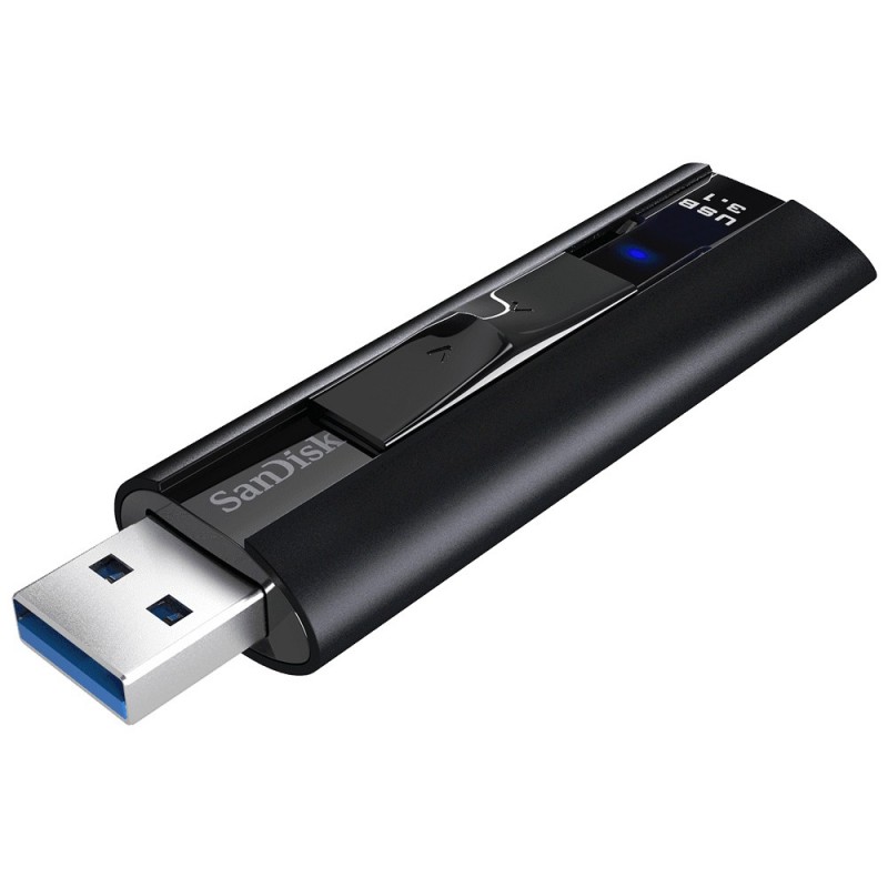 SanDisk Extreme Pro USB-Stick 128 GB USB Typ-A 3.2 Gen 1 (3.1 Gen 1) Schwarz