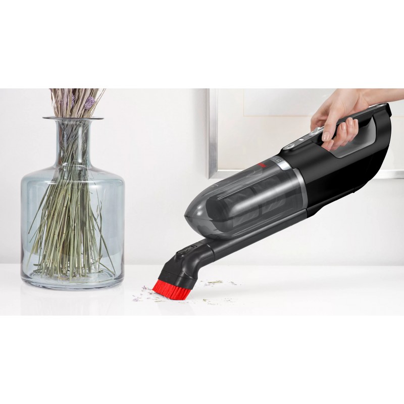 Bosch Serie 4 BBH3ZOO28 aspiradora de pie y escoba eléctrica Batería Secar Sin bolsa 0,4 L Negro, Rojo 2,15 Ah