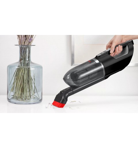 Bosch Serie 4 BBH3ZOO28 aspiradora de pie y escoba eléctrica Batería Secar Sin bolsa 0,4 L Negro, Rojo 2,15 Ah