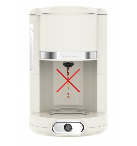 Moulinex FG381A CAFFETTIERA AMERICANA SOLEIL, Capacità 1,25L, Potenza 1000 W