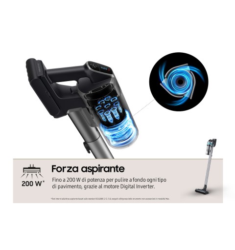 Samsung Aspirapolvere senza filo Jet™ 75E pet 200W VS20B75AGR1