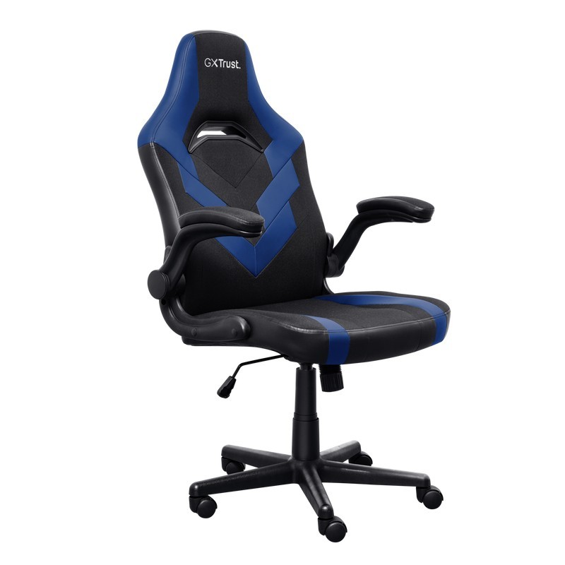 Trust GXT 703B RIYE Siège de jeu universel Noir, Bleu