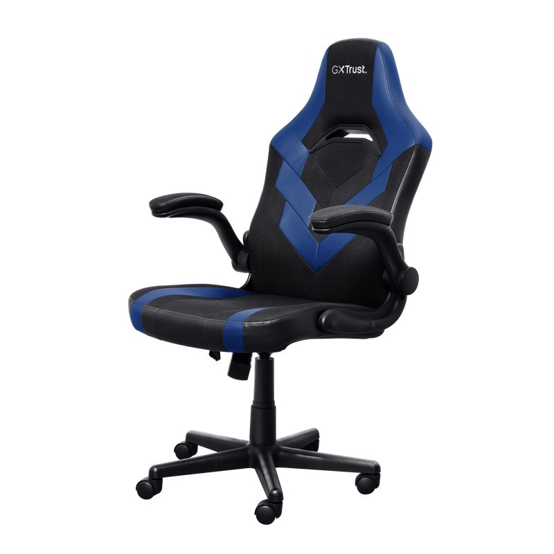 Trust GXT 703B RIYE Siège de jeu universel Noir, Bleu