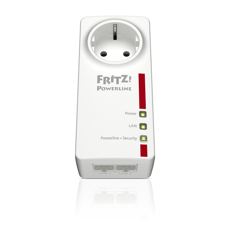 FRITZ!Powerline 1220E 1200 Mbit s Ethernet Blanco 2 pieza(s)