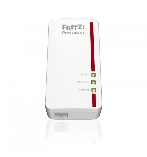 FRITZ!Powerline Powerline 1260E 1200 Mbit s Eingebauter Ethernet-Anschluss WLAN Weiß 1 Stück(e)