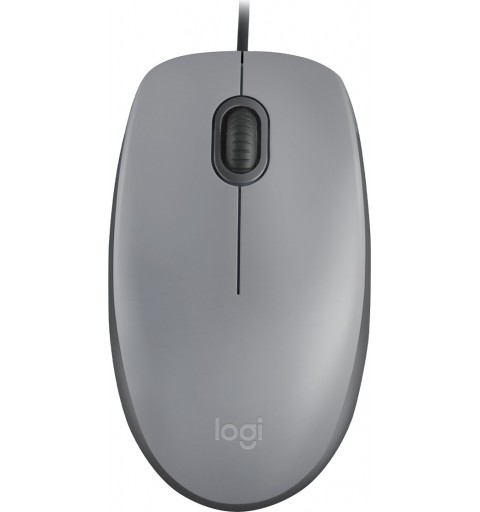 Logitech M110 mouse Ambidestro USB tipo A Ottico 1000 DPI