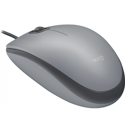 Logitech M110 mouse Ambidestro USB tipo A Ottico 1000 DPI