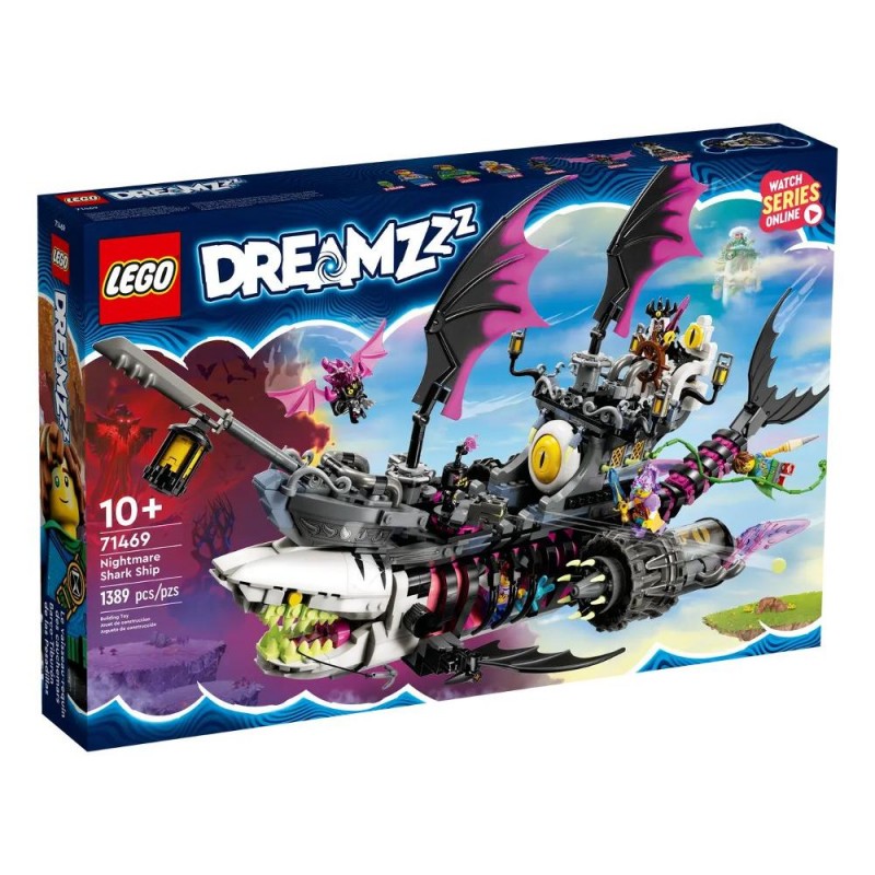 Costruzioni LEGO 71469 DREAMZZZ Nave squalo Nightmare