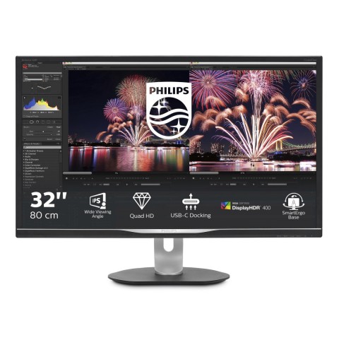 Philips P Line Monitor LCD con base USB-C 328P6AUBREB 00