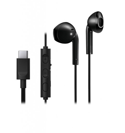 JVC HA-FR17UC Kopfhörer Kabelgebunden im Ohr Anrufe Musik USB Typ-C Schwarz