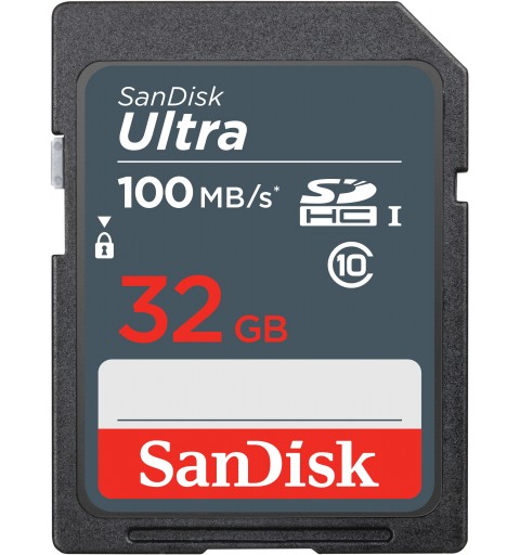 SanDisk Ultra 32GB SDHC Mem Card 100MB s 32 Go UHS-I Classe 10