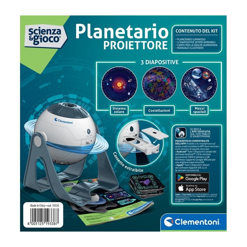 Clementoni Science & Play Planetario Proiettore