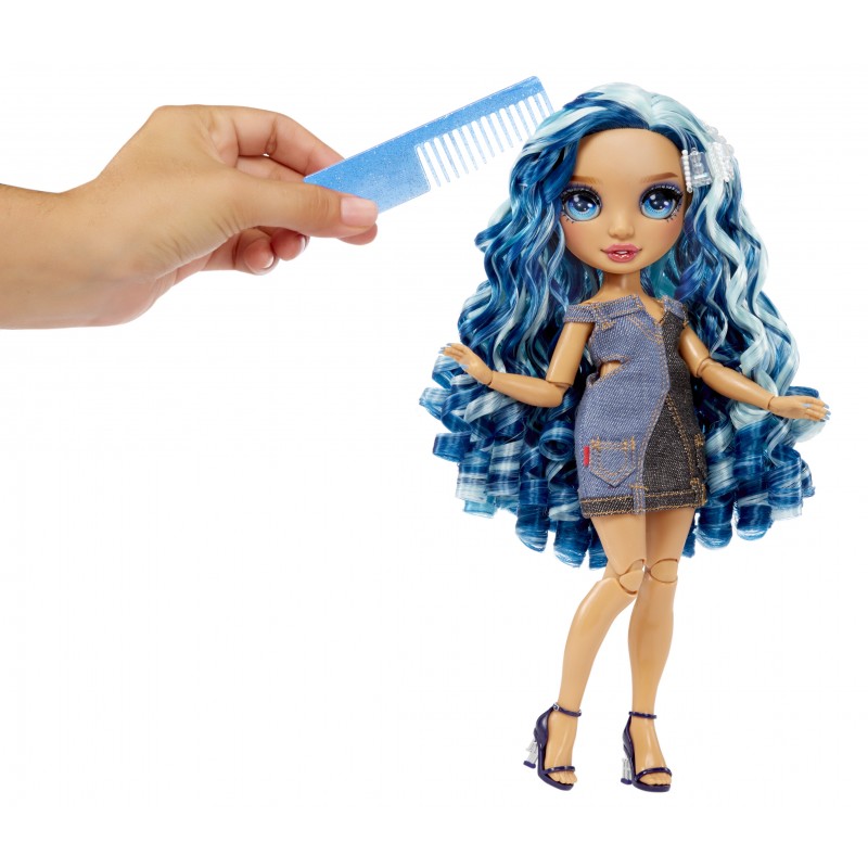 Rainbow High Fantastic Fashion Doll- Skyler (Blue)