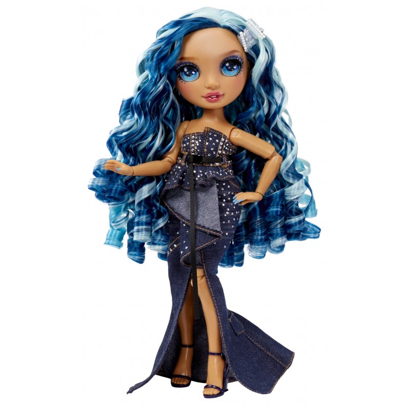Rainbow High Fantastic Fashion Doll- Skyler (Blue)