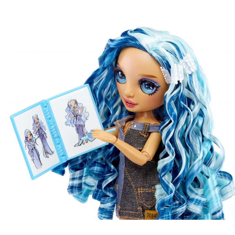 Rainbow High Fantastic Fashion Doll- Skyler (Blue)