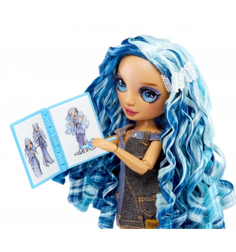Rainbow High Fantastic Fashion Doll- Skyler (Blue)