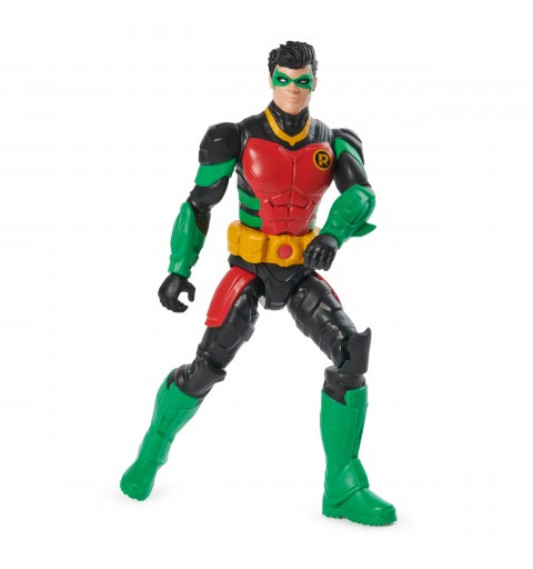 DC Comics , Action Figure Robin Armatura, Supereroe Giocattolo in Scala, Personaggio Mondo Batman Alto 30 cm, Supereroe con 11