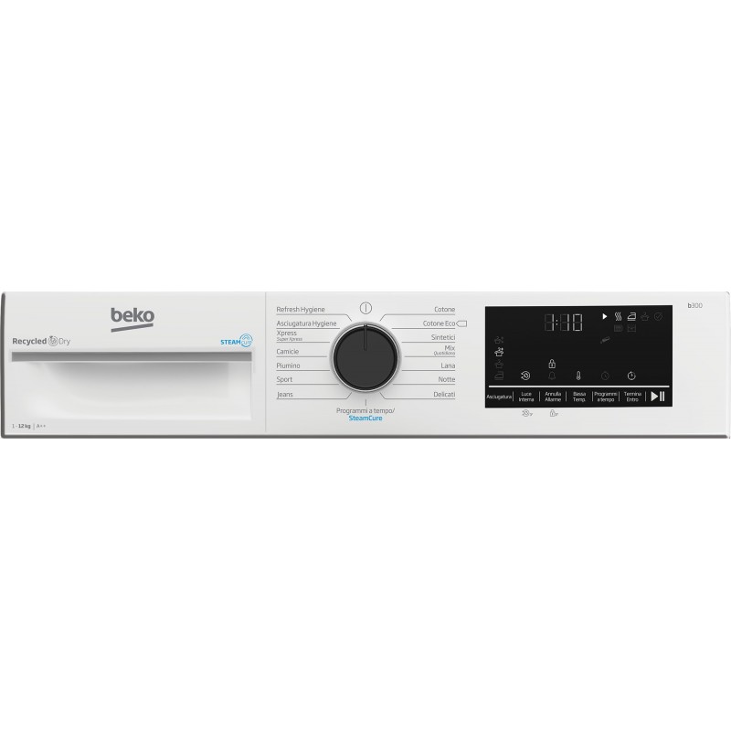 Beko BT3122IS secadora Independiente Carga frontal 12 kg A++ Blanco