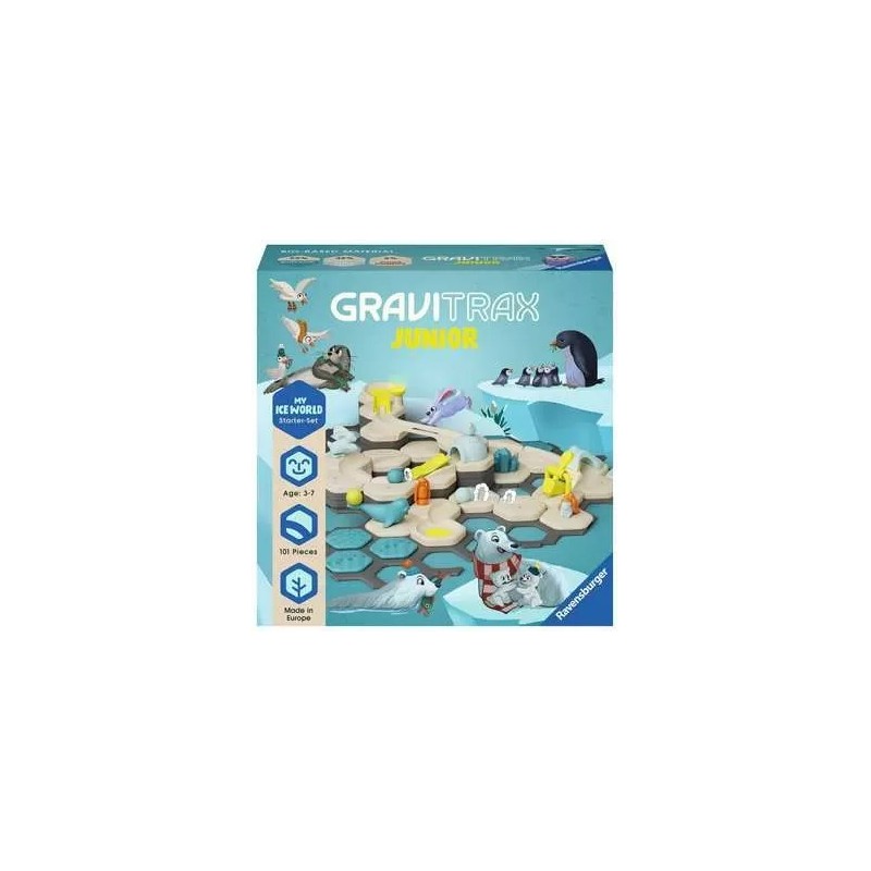 Ravensburger GraviTrax Junior Starter-Set L Ice Pista da biglie giocattolo