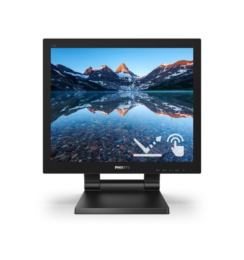 Philips 172B9TL 00 écran plat de PC 43,2 cm (17") 1280 x 1024 pixels Full HD LCD Écran tactile Noir